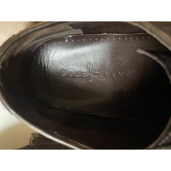 COLE HAAN Franklin C11870 Brown Suede Collegiate Oxfords Men's Size 11 US - Picture 5 of 6